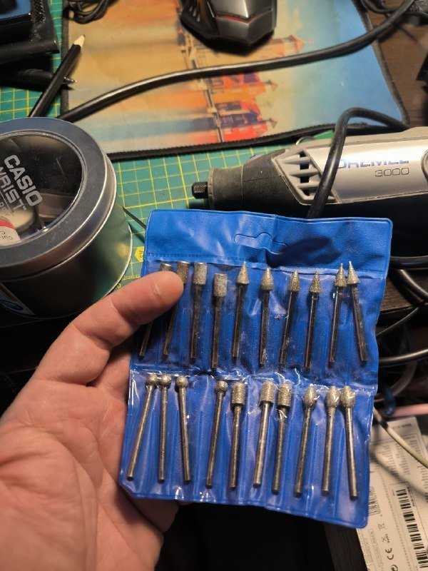 Dremel 3000 и насадки 3