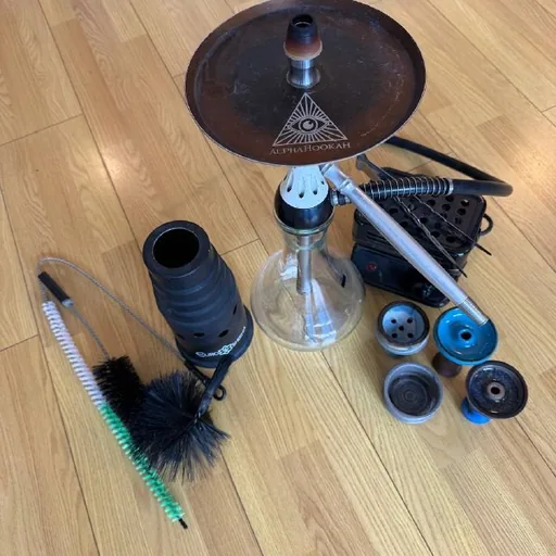 Кальян Alpha Hookah с аксессуарами