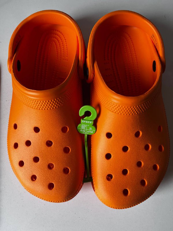 Crocs ярко-розовые m6/w7, оранжевые m7/w8 3