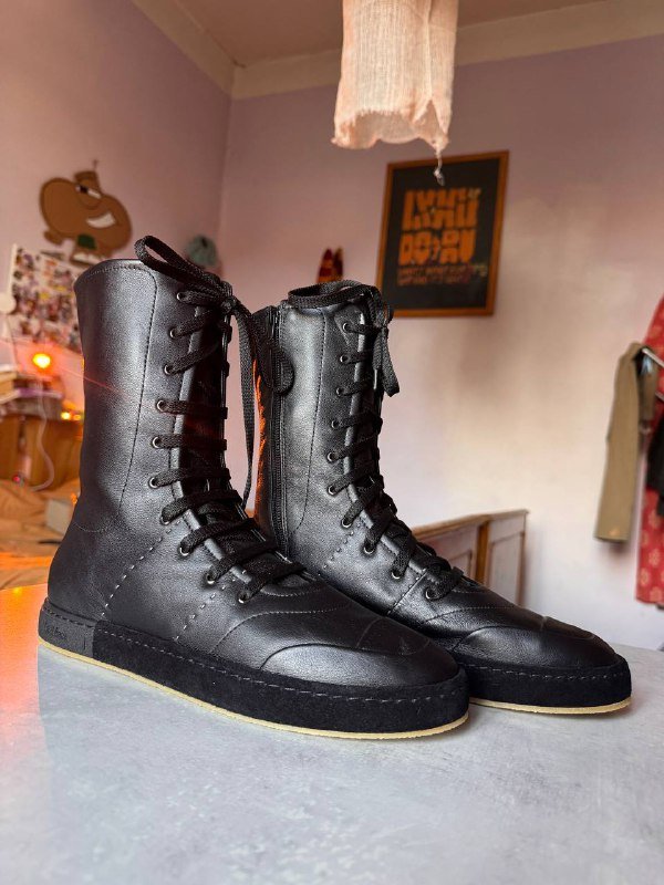 Max Mara ботинки 41 размер из натуральной кожи