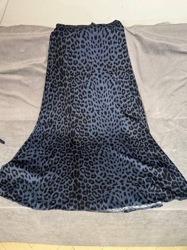 Атласная юбка в пол, размер 42-44