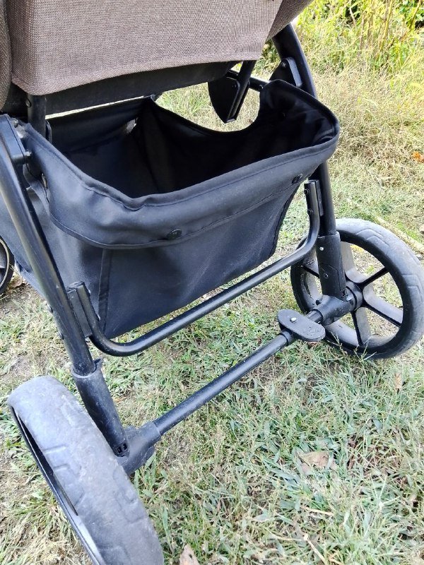 Коляска детская с амортизацией и аксессуарами 4