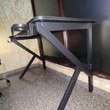 Workstation: chair and desk 4