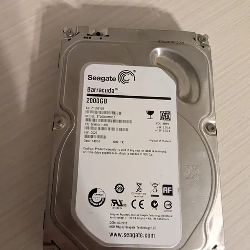 Seagate Barracuda 2 TB hard drive