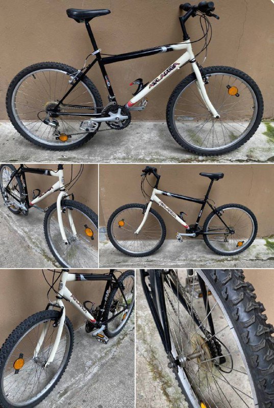 Велосипед с 26 радиусом и 18 скоростями