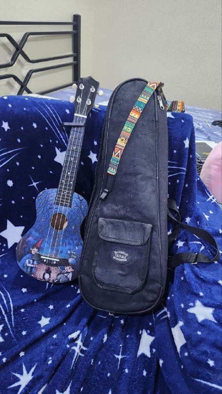 Ночник, настольная игра, пряжа, болеро-перчатки, лаки для ногтей, занавеска, укулеле, пылесос 5