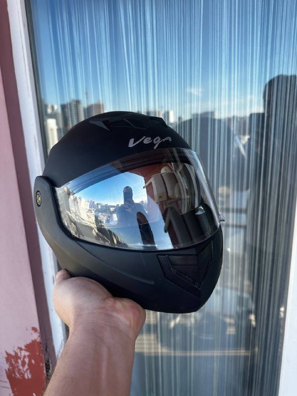 Шлем Vega модуляр черный XL XXL