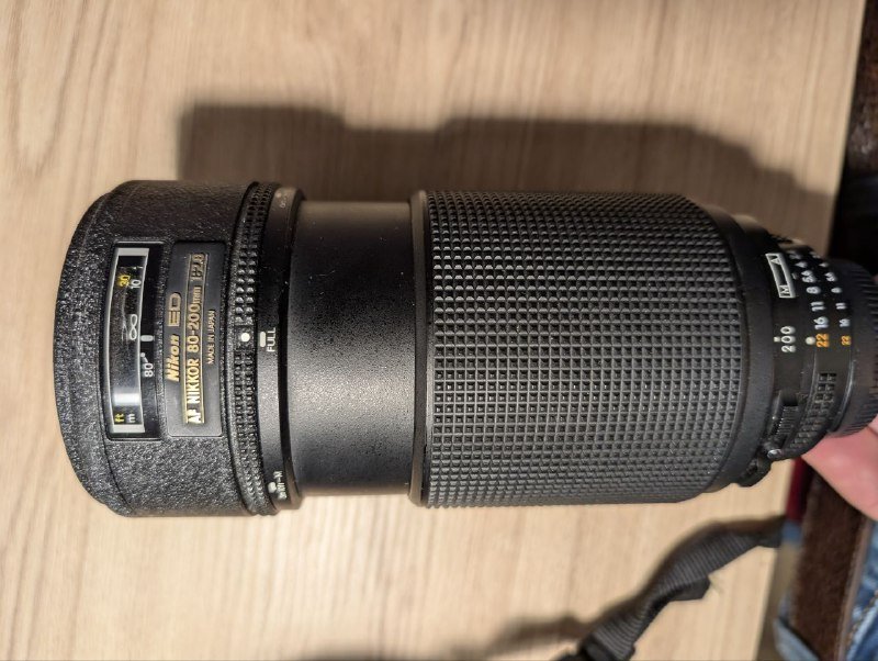 Пленочный фотоаппарат Nikon f80d, объективы Nikon AF 24-85mm, Nikon ED AF 80-200mm 5