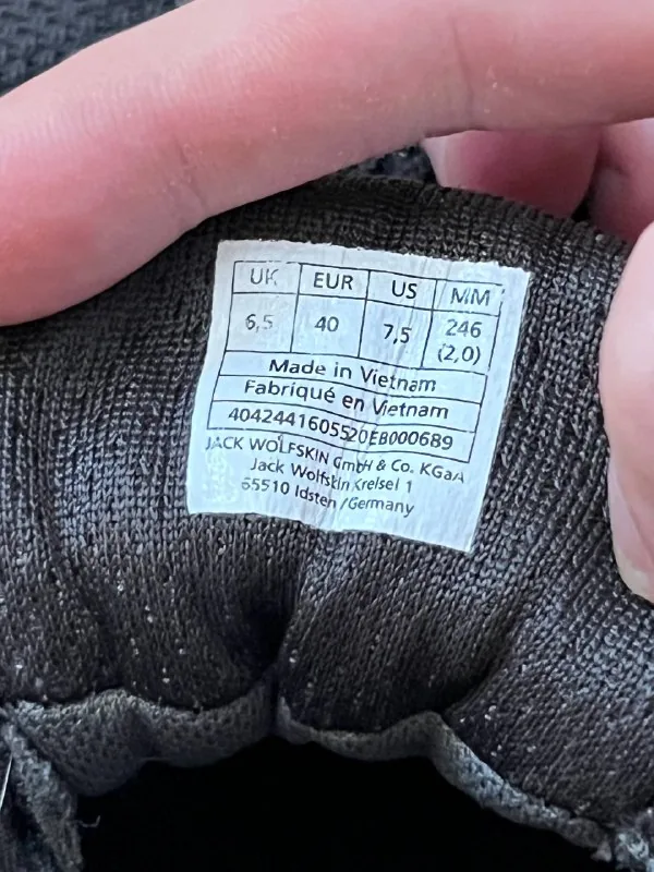 Мужские хайкинговые ботинки Jack Wolfskin, 40 размер 1