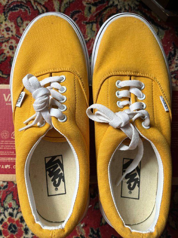 Vans Era мужские кеды желтые 41 размер 2