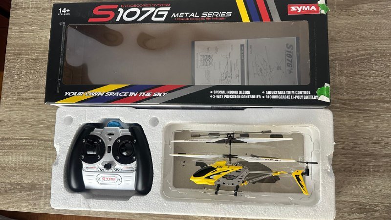 Радиоуправляемый вертолёт Syma S107G Metal Series 3