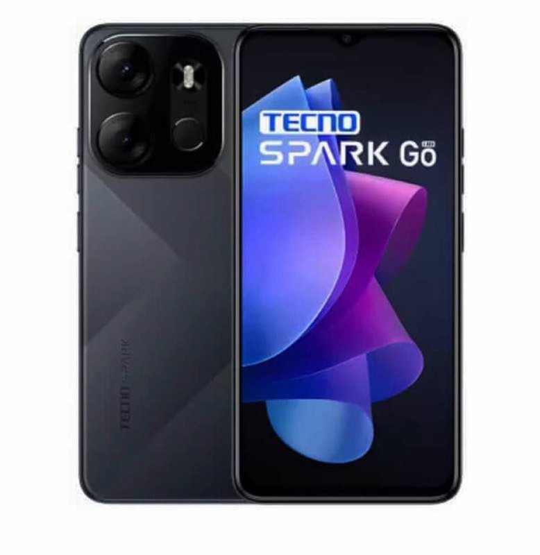 Телефон смартфон TeChno Spark Go с зарядным устройством и кабелем