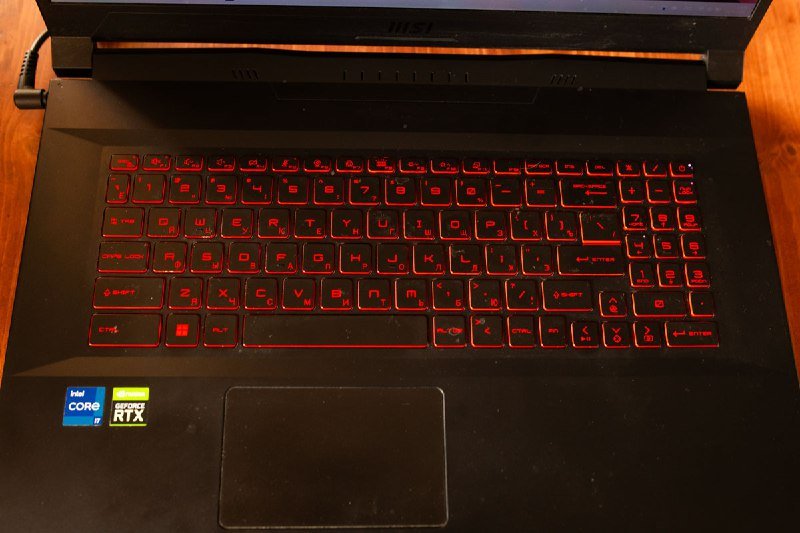 Игровой ноутбук Katana GF76 i7 16ГБ RTX3050 Ti 500Gb 2