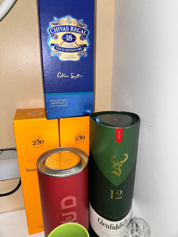 Оригинальный алкоголь с акцизами в упаковках 7