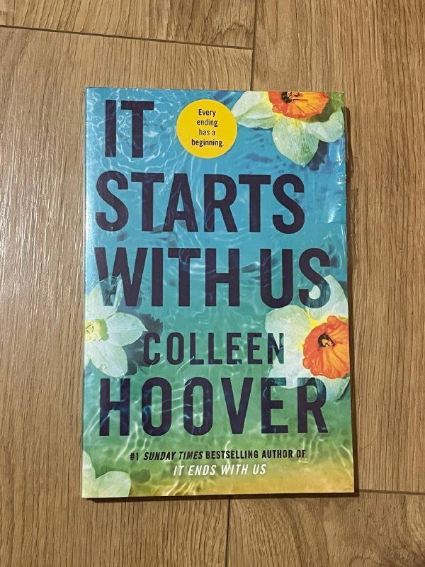 Книга It Starts With Us новая в упаковке