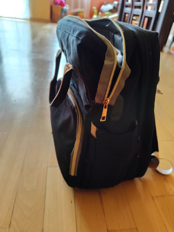 Рюкзак для родителей с люлькой и USB 3