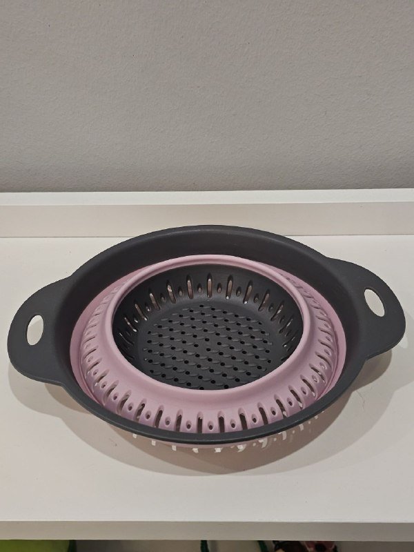 Складной силиконовый дуршлаг, Металлический дуршлаг, Тёрка металлическая большая, Тёрка поменьше 2