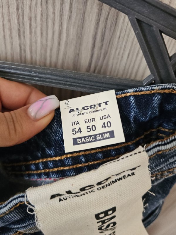 Мужские джинсы Basic Slim Alcott 3