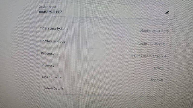 Apple iMac 2010 8