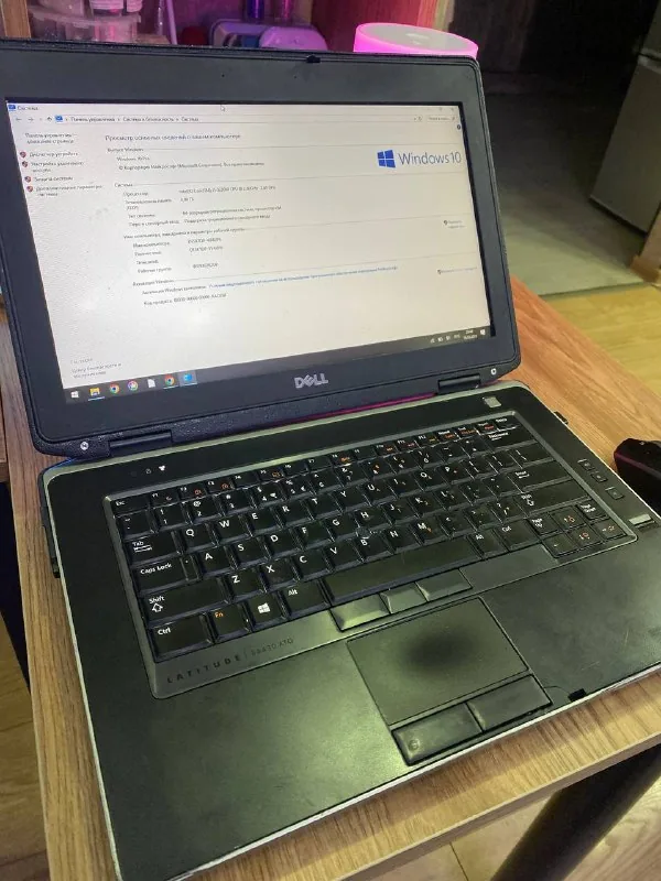 Dell Latitude E6430 ATG, мышь Logitech 1