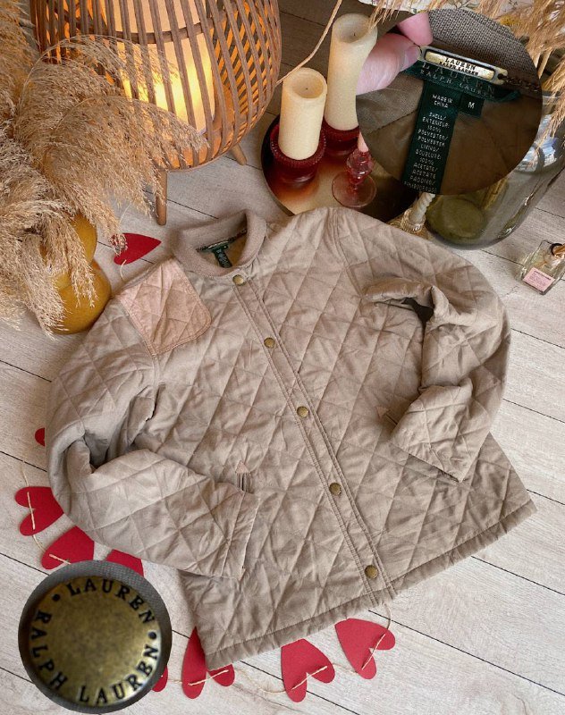 Стеганая легкая курточка Ralph Lauren, размер M женский
