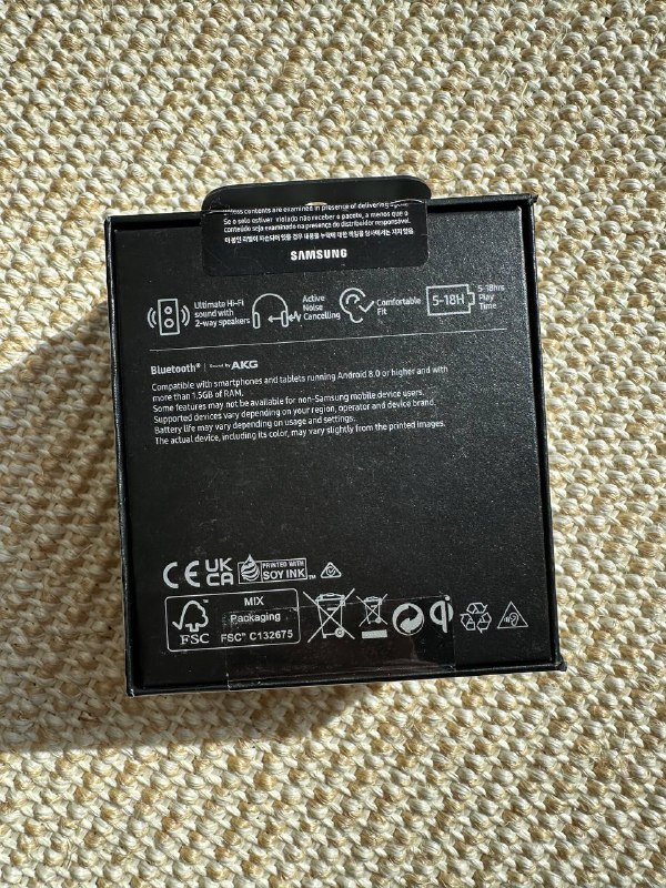 Оригинальные наушники Samsung Galaxy Buds2 Pro 3