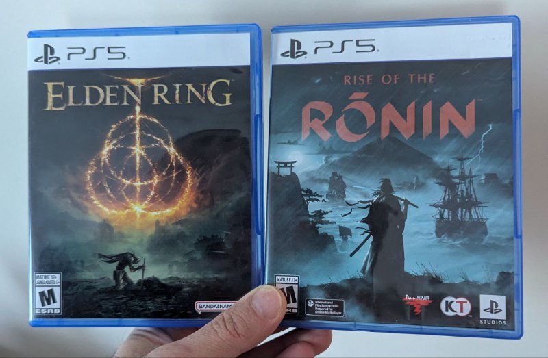 Elden Ring, Rise of the Ronin PS5 игры