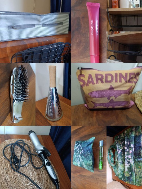 Сумка-органайзер, блеск для губ, расчёска, полка, тёрка, косметичка, плойка, шопер