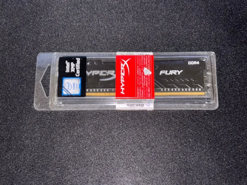 HyperX Fury RAM DDR4 8GB 3200MHz 1