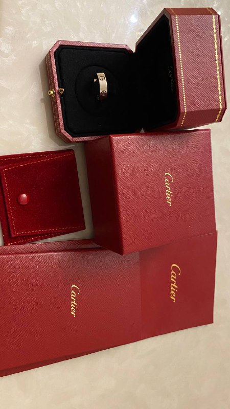 Кольцо Cartier Love Ring оригинал размер 57
