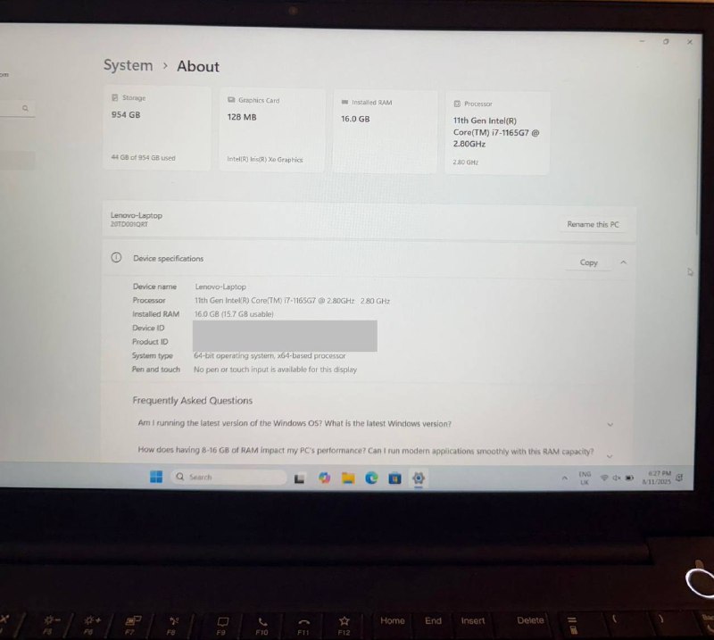 Lenovo ThinkPad E15 Gen 2 ноутбук 6