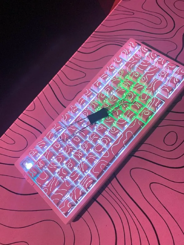 Механическая клавиатура MCHOSE G75 Pro White 1