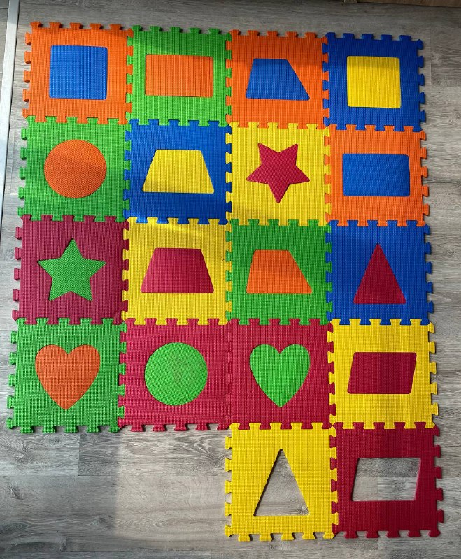 Развивающая музыкальная игрушка, детский пазл коврик 2