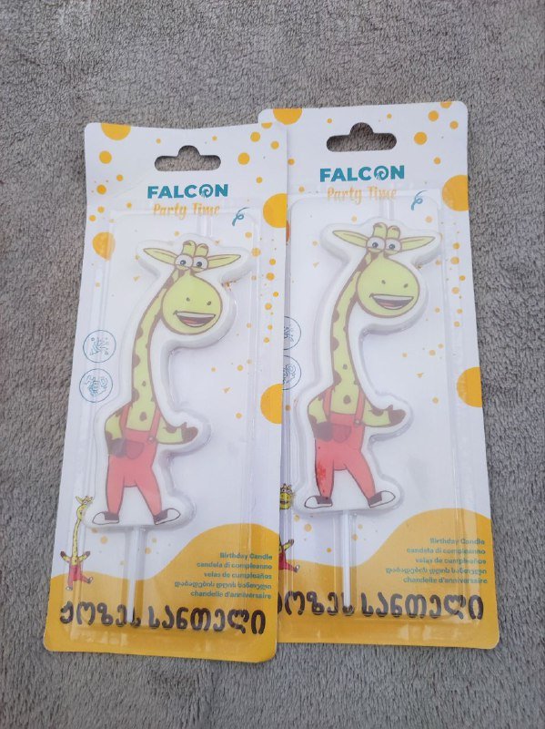 Две свечки в торт