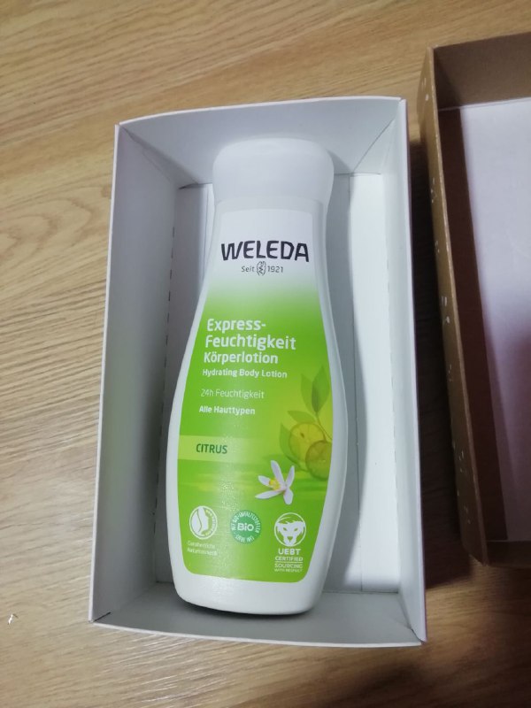 Лосьон Weleda, рубашка Columbia, натуральный дезодорант