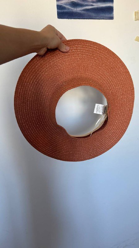 Шляпка от солнца с отверстием для прически 2