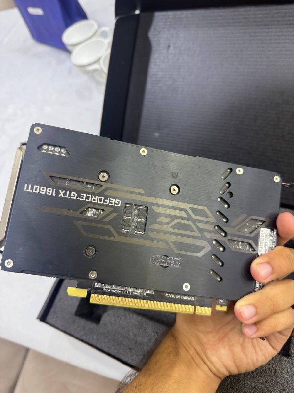 Видеокарта EVGA GeForce GTX 1660Ti 6GB, клавиатура Marvo, мышь A4tech Bloody V7, коврик 3