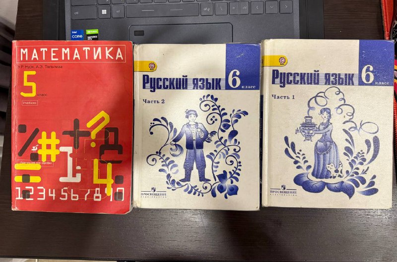 Русский язык 6 класс, Математика 5 класс, История и География 11 класс рабочие тетради