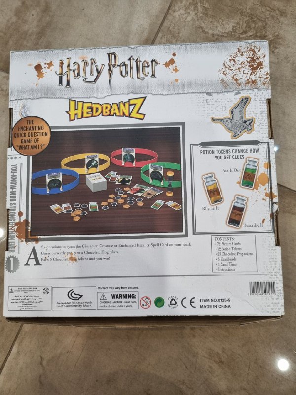 Настольная игра Harry Potter Hedbanz 2
