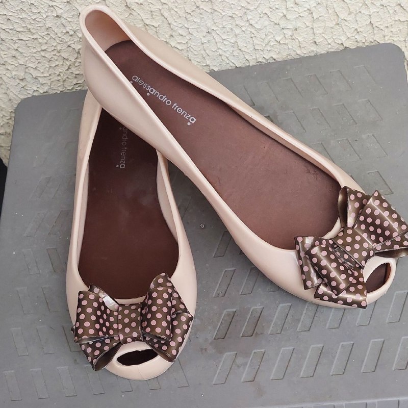 Резиновые женские туфли Alessandro Fenza 37 размер 2