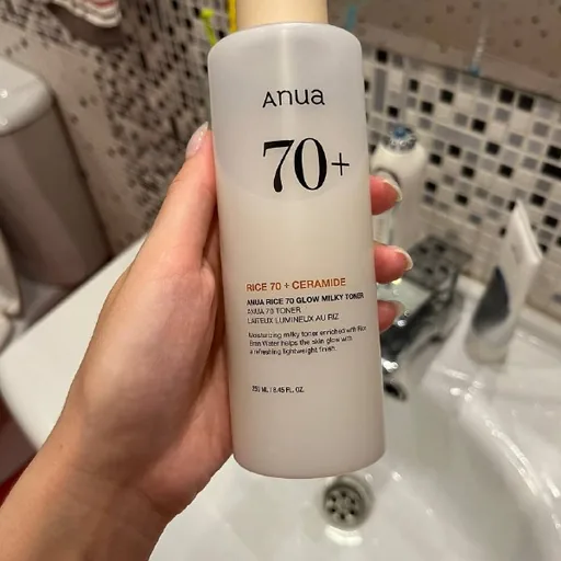 Тонер ANUA Rice 70 Glow Milky
