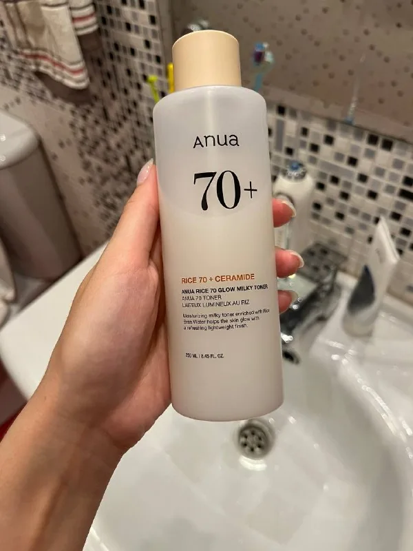 Тонер ANUA Rice 70 Glow Milky 1