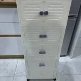 Пластиковый модульный комод с дверцами 2
