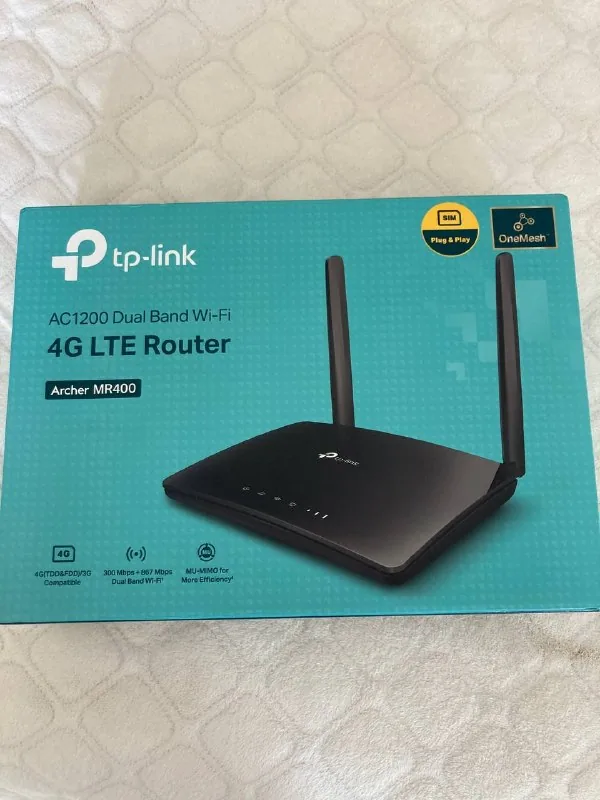 TP-Link Archer MR400 роутер, портативный 4G LTE Wi-Fi модем 1
