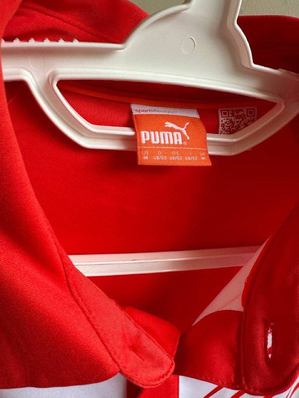 Винтажная рубашка-поло Puma мужская M 4