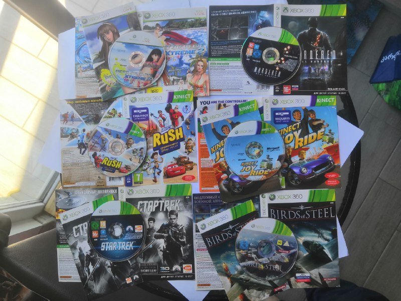 Лицензионные игры Xbox 360 5