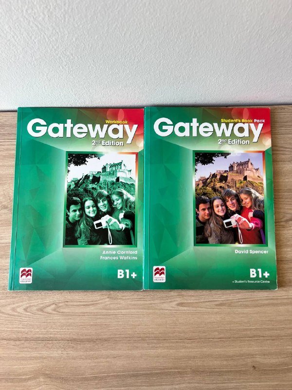 Учебник Gateway B1+, рабочая тетрадь, диск