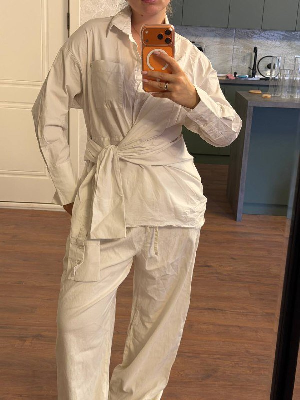 Рубашка, футболка, костюм, юбка атлас 2