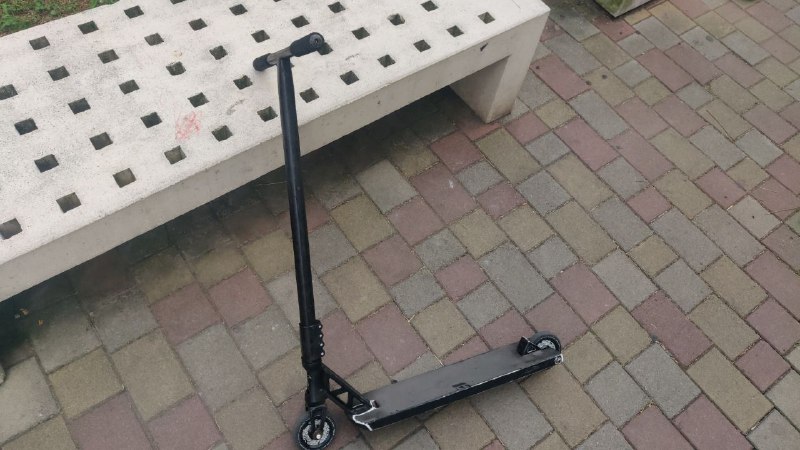 Стрит самокат кастом с колёсами Plank