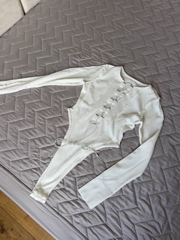 лонг Zara красный, боди белый 4